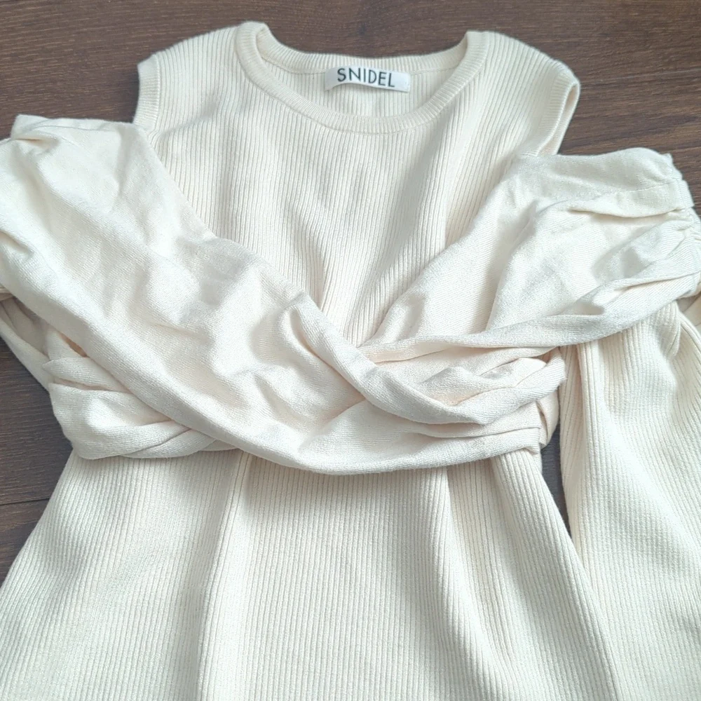 SNIDEL LS Ribbed Top - Picture 9 of 11